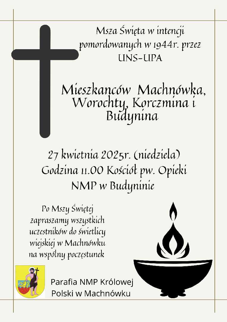 Msza Święta w intencji pomordowanych przez UNS-UPA