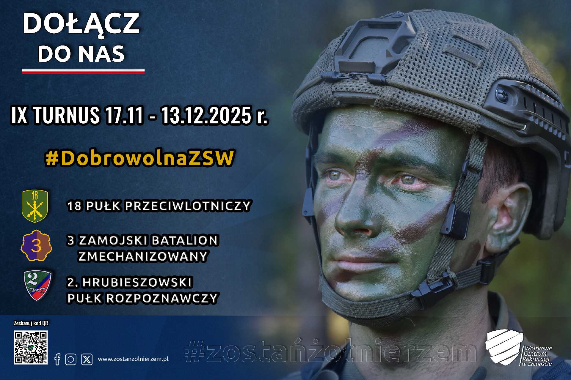 Wolne miejsca na szkolenie podstawowe! Dołącz do VIII turnusu dobrowolnej zasadniczej służby wojskowej