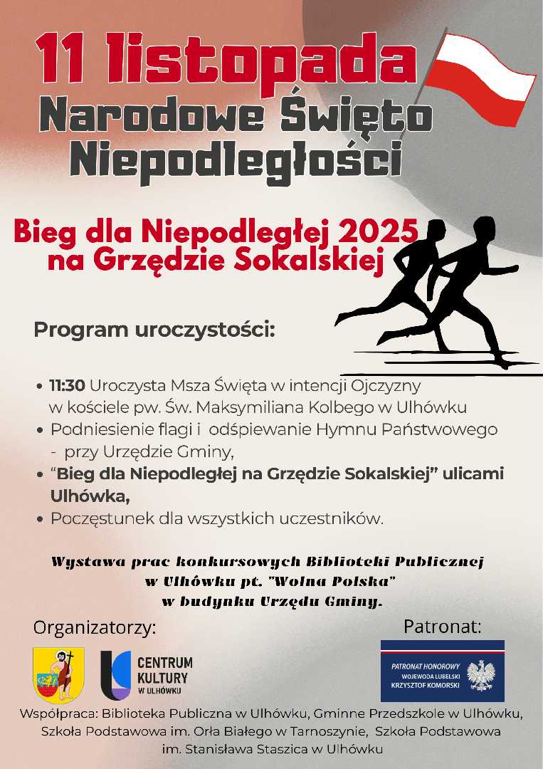 Bieg dla Niepodległej 2025 na Grzędzie Sokalskiej
