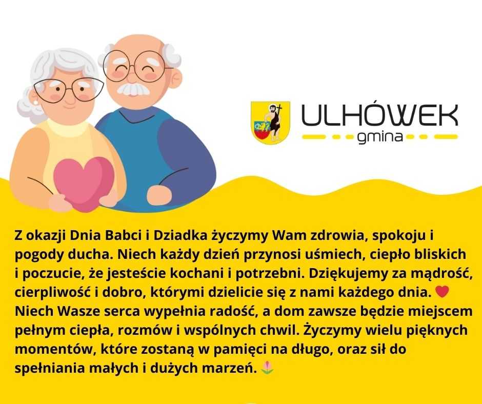 Życzenia z okazji Dnia Babci i Dziadka