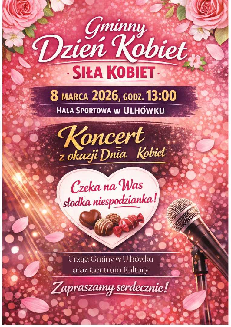 Wyjątkowy koncert dedykowany wszystkim Paniom z terenu gminy